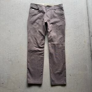 Mens Brown Heavyduty Kuhl 'The law Jean" Hiking Pants 36 x 32